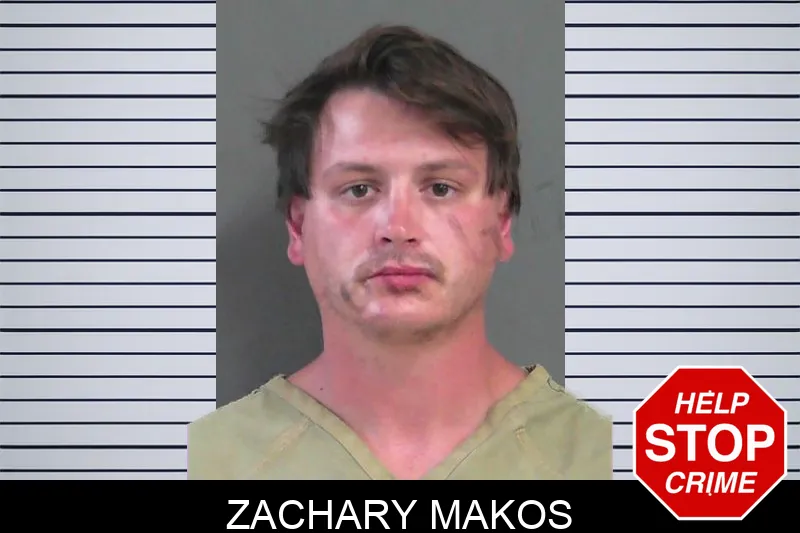 Zachary Makos mugshot