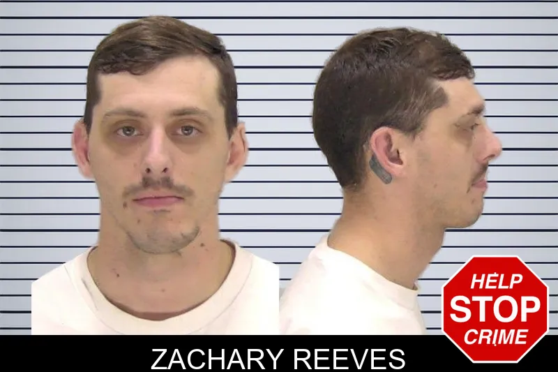Zachary Reeves Mugshots