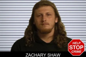 Zachary Shaw mugshot