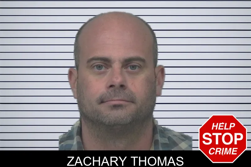 Zachary Thomas mugshot