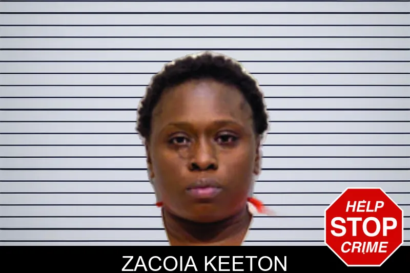 Zacoia Keeton Mugshots