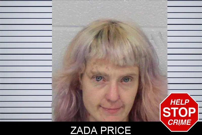 Zada Price mugshot