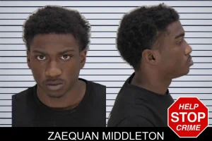 Zaequan Middleton mugshot