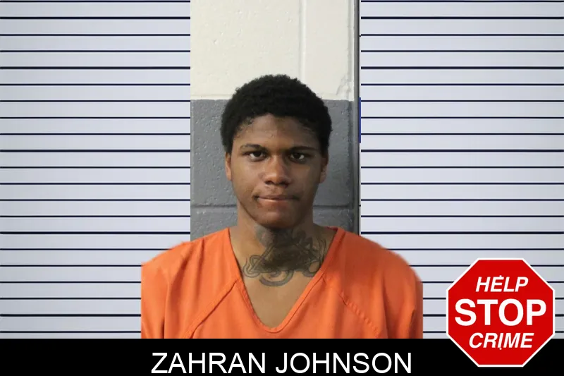Zahran Johnson mugshot