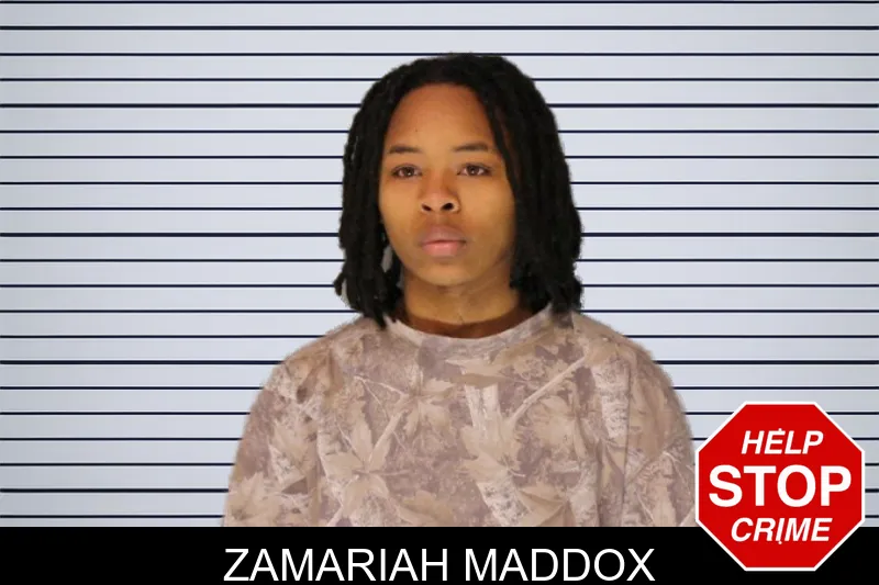 Zamariah Maddox mugshot