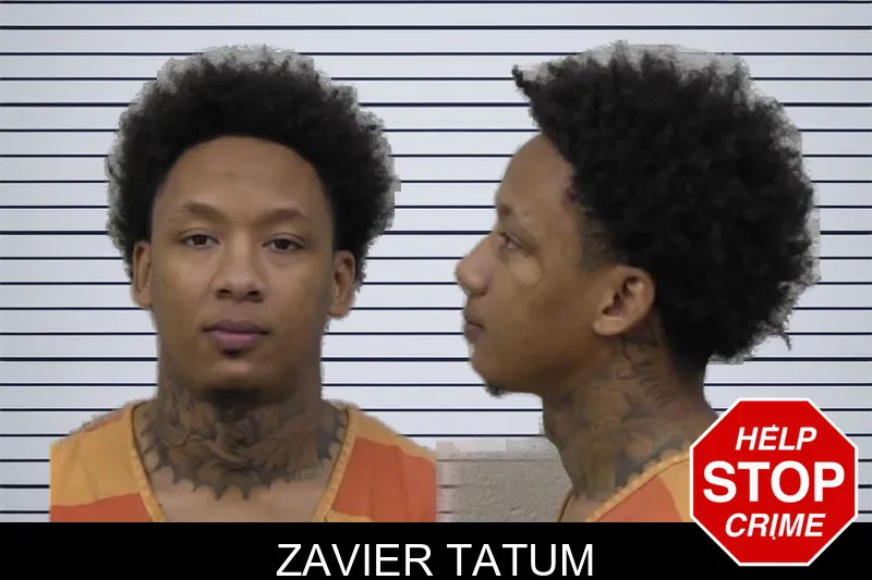 Zavier Tatum Mugshots