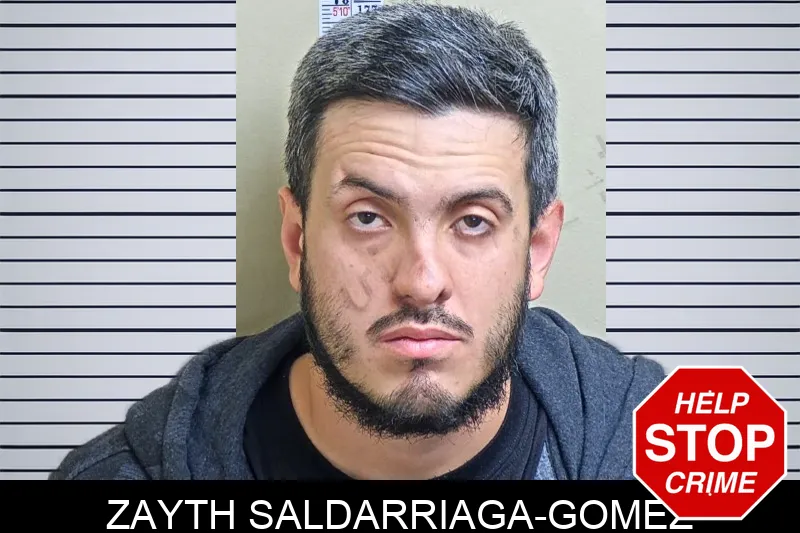 Zayth Saldarriaga-Gomez mugshot