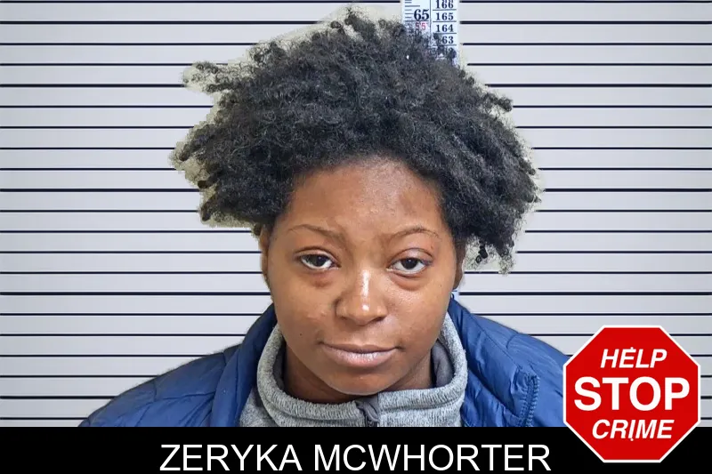 Zeryka McWhorter mugshot
