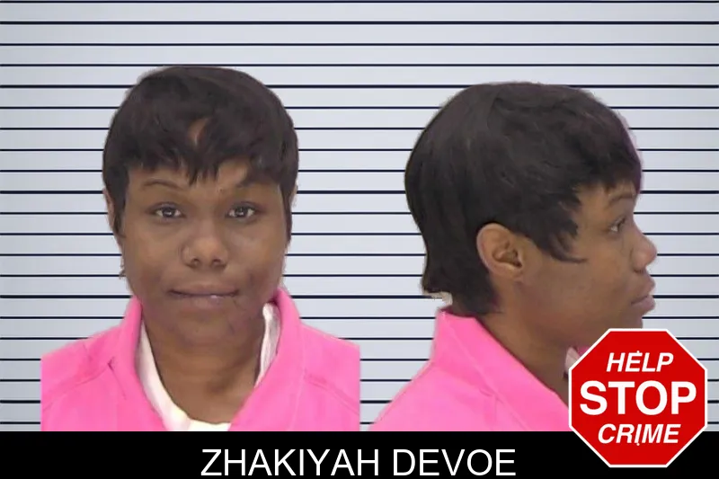 Zhakiyah Devoe mugshot