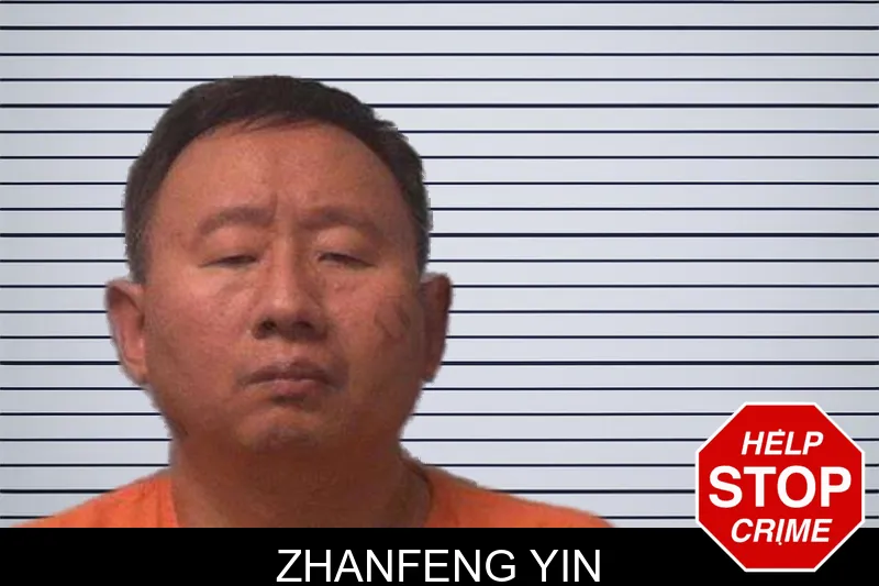 Zhanfeng Yin mugshot