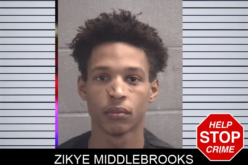 Zikye Middlebrooks Mugshots