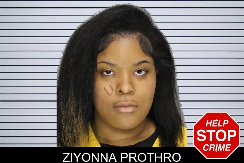 Ziyonna Prothro mugshot – Cobb County , Georgia Ziyonna Prothro mugshot