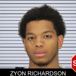 Zyon Richardson mugshot