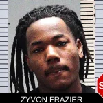 Zyvon Frazier Mugshots