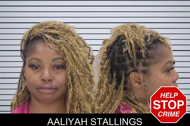 Aaliyah Stallings mugshot