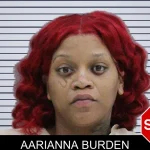 Aarianna Burden mugshot