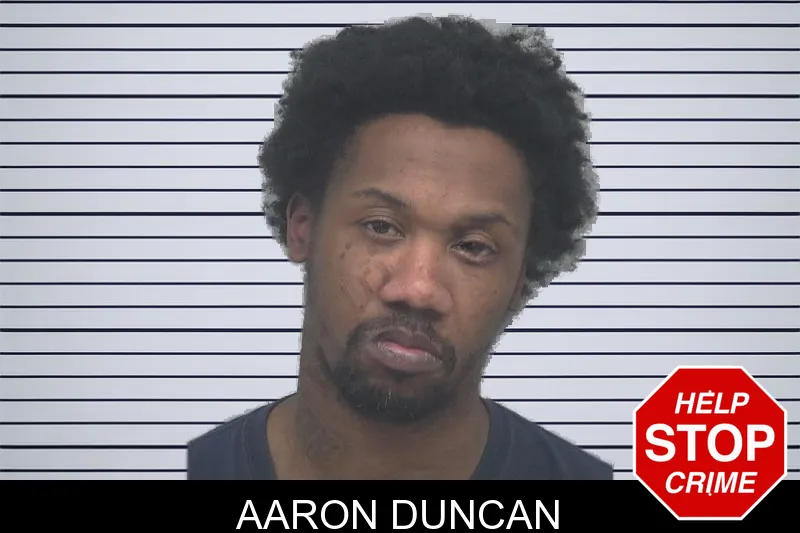 Aaron Duncan mugshot