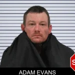 Adam Evans mugshot