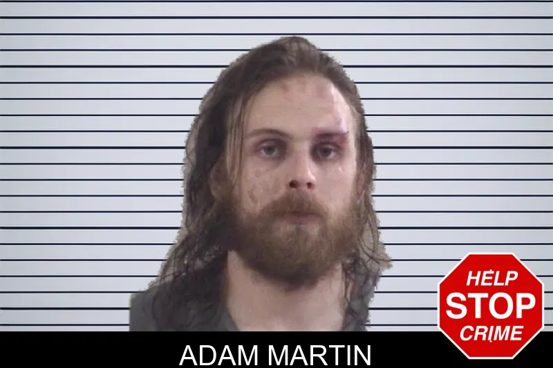 Adam Martin mugshot