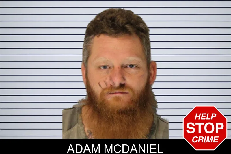 Adam McDaniel mugshot