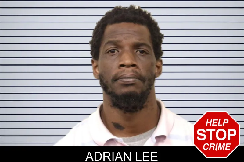 Adrian Lee mugshot
