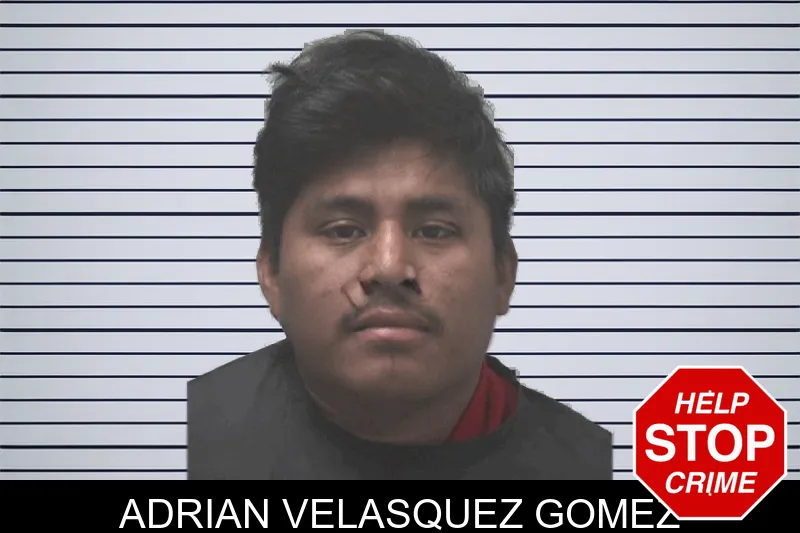 Adrian Velasquez Gomez mugshot