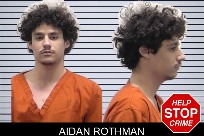 Aidan Rothman mugshot