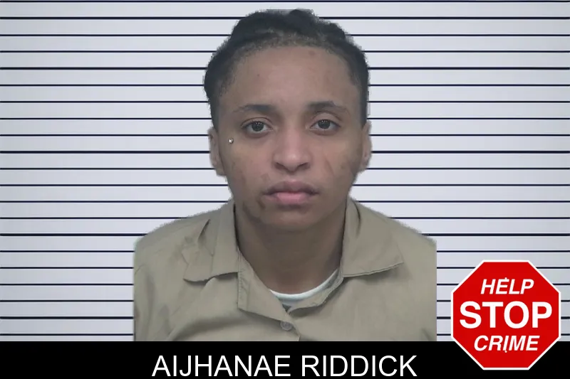Aijhanae Riddick mugshot