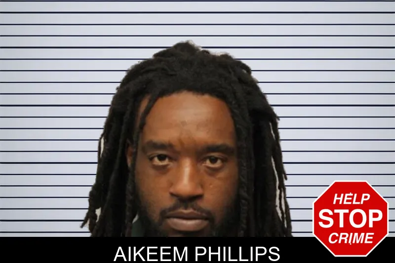 Aikeem Phillips mugshot