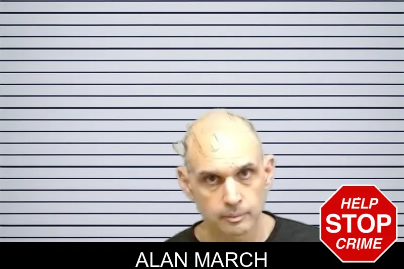 Alan March mugshot