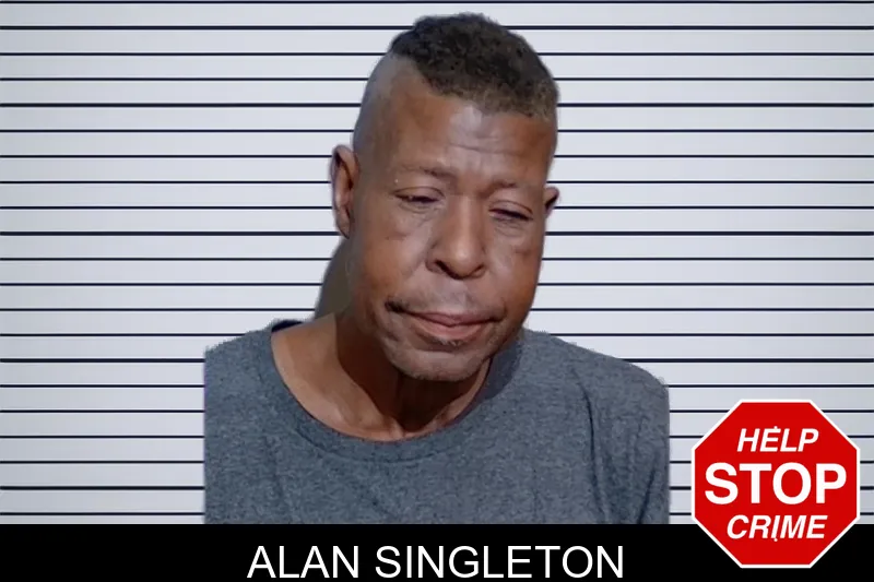 Alan Singleton mugshot