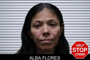 Alba Flores mugshot