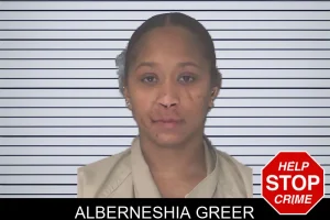 Alberneshia Greer mugshot