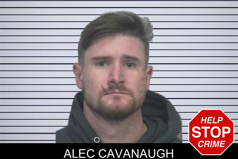 Alec Cavanaugh mugshot