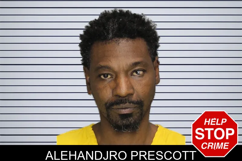 Alehandjro Prescott mugshot