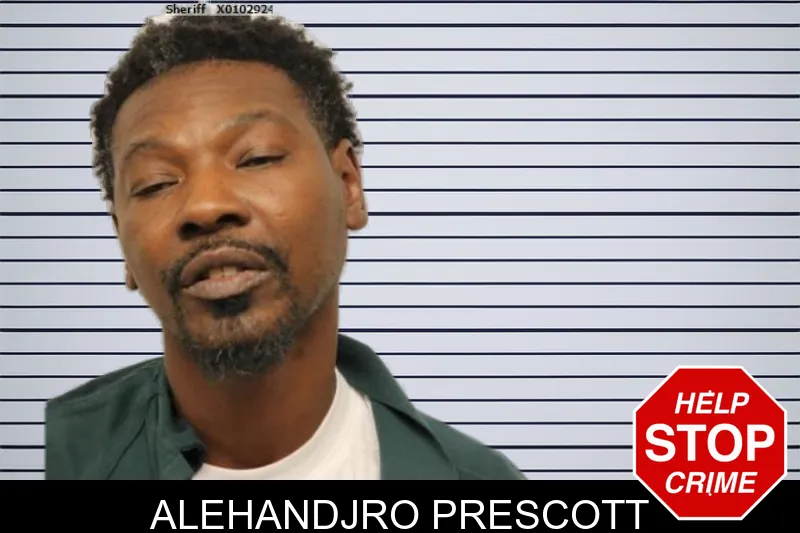 Alehandjro Prescott mugshot