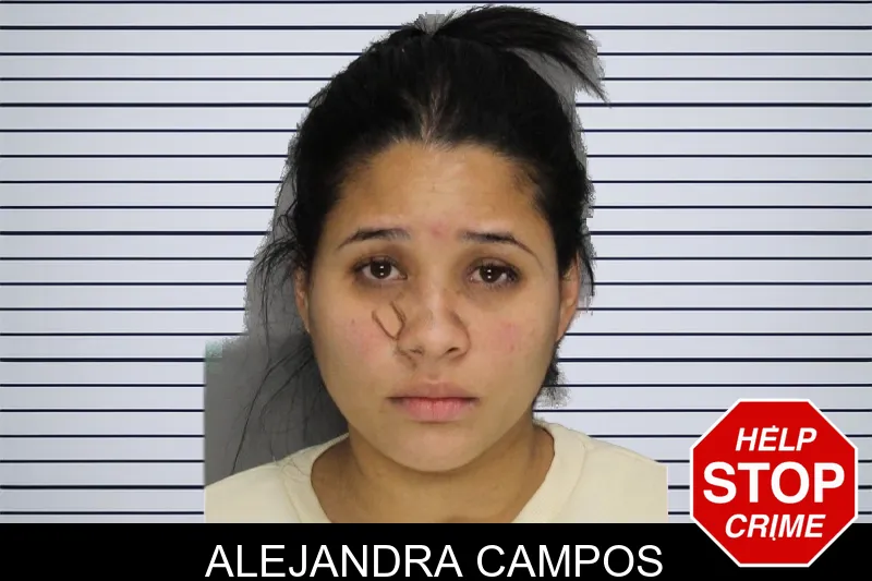 Alejandra Campos mugshot