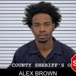 Alex Brown mugshot