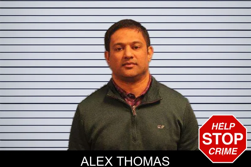 Alex Thomas mugshot