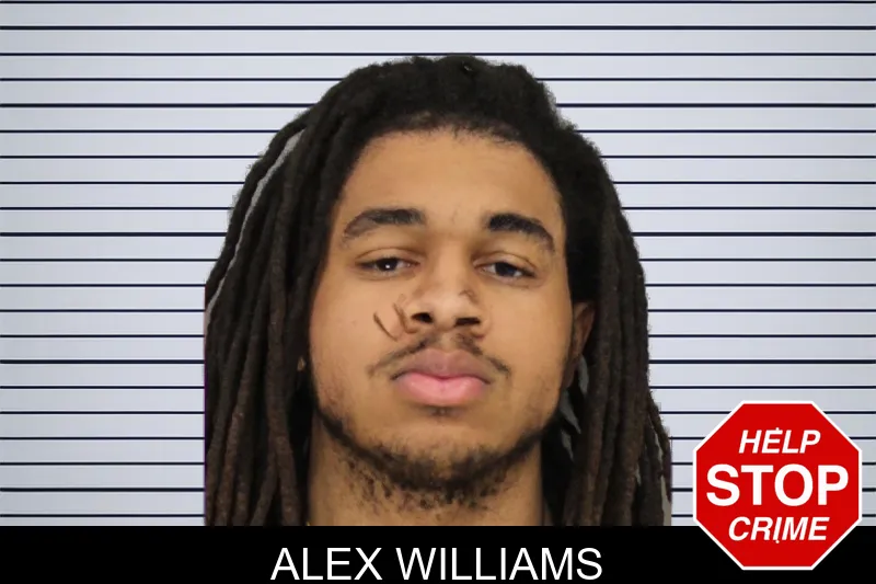 Alex Williams mugshot