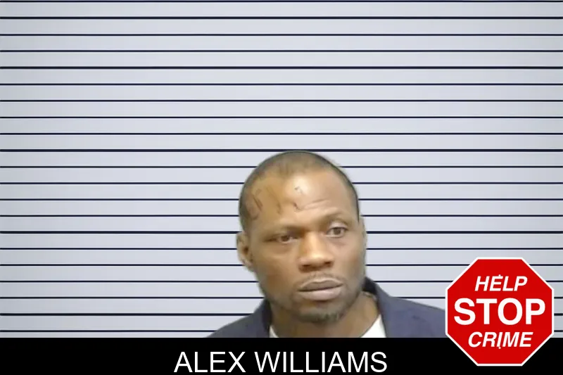 Alex Williams mugshot