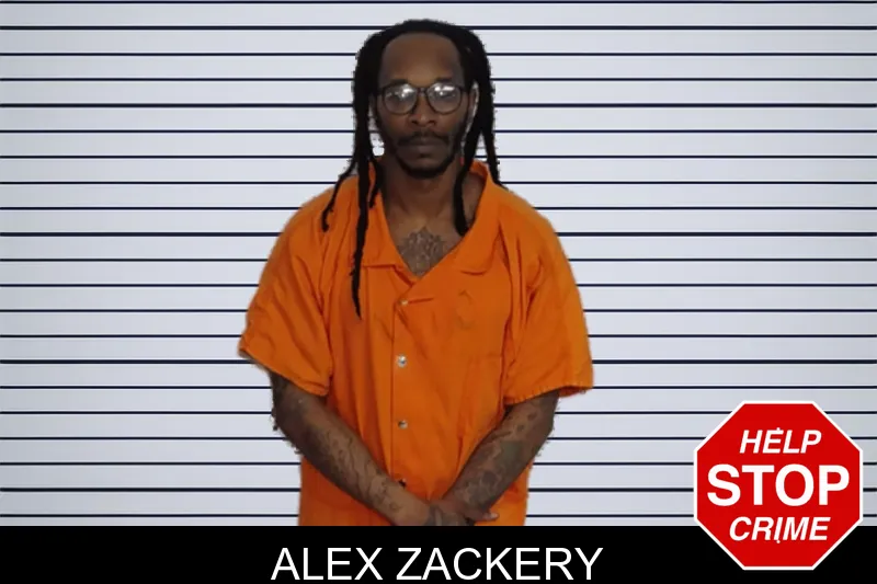 Alex Zackery mugshot