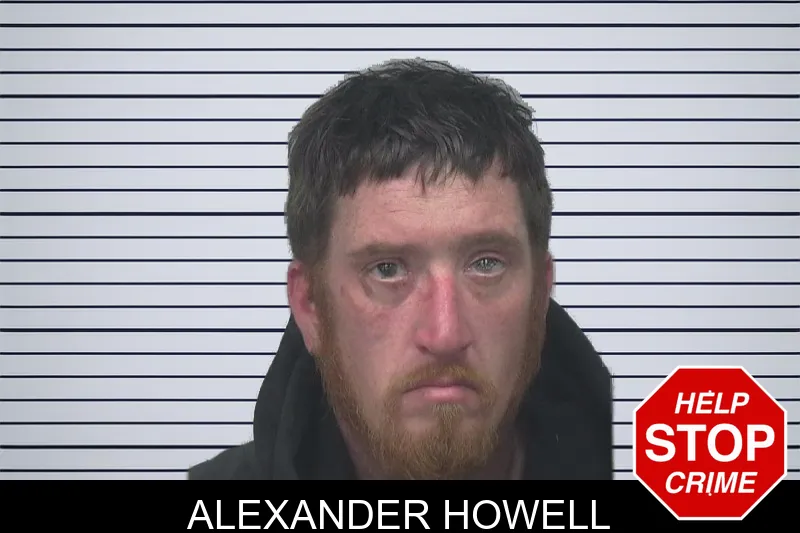 Alexander Howell mugshot