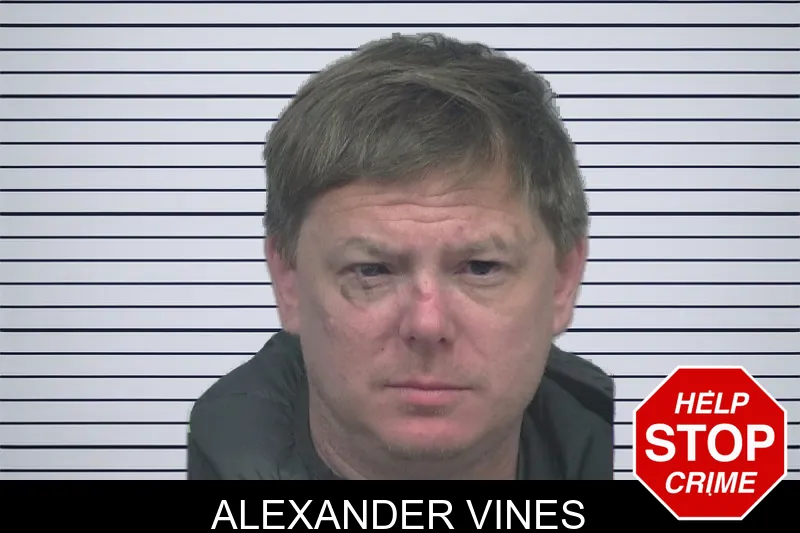 Alexander Vines mugshot