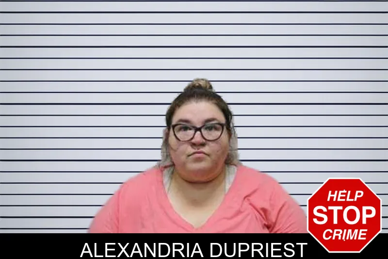 Alexandria Dupriest mugshot