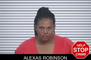 Alexas Robinson mugshot