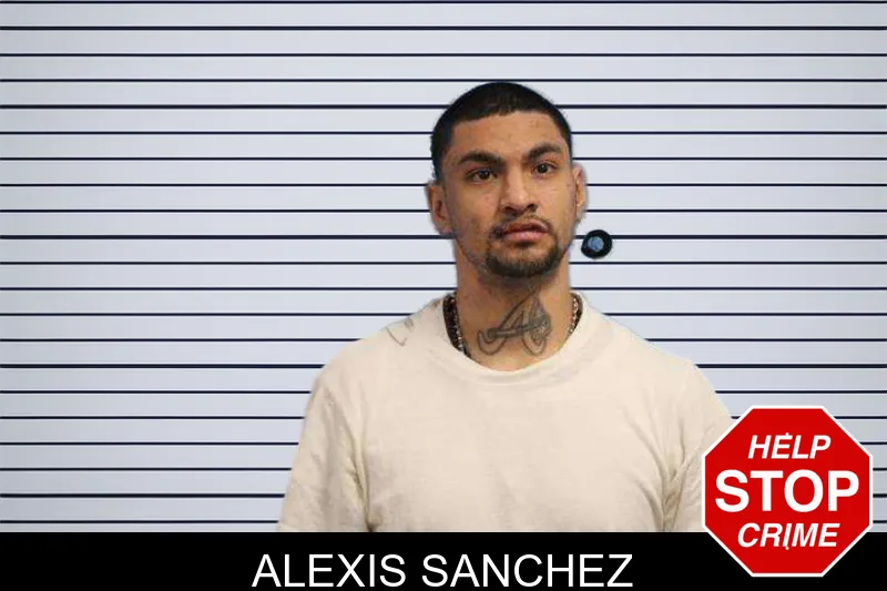 Alexis Sanchez mugshot