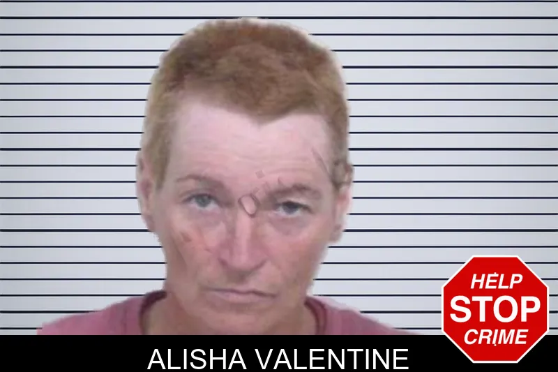 Alisha Valentine mugshot