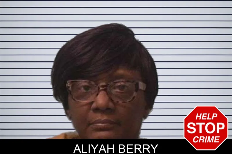 Aliyah Berry mugshot