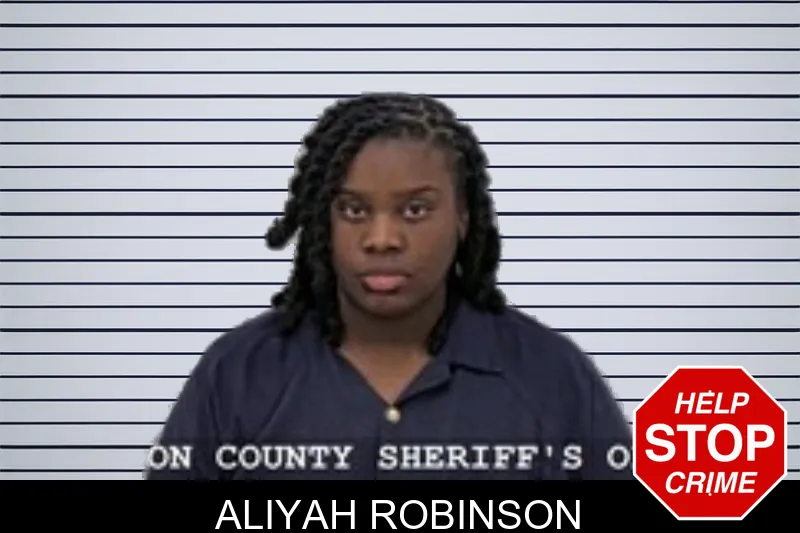 Aliyah Robinson mugshot